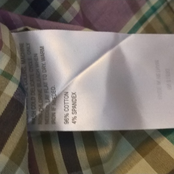 Joan Rivers Plaid Button Down - Picture 5 of 5